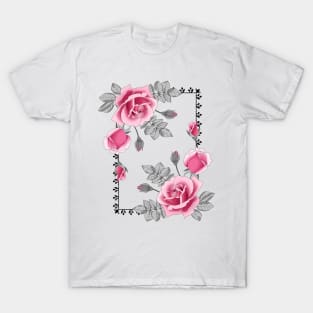 Roses Art T-Shirt